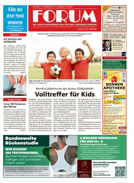 E-Paper für Freising - Meine Anzeigenzeitung