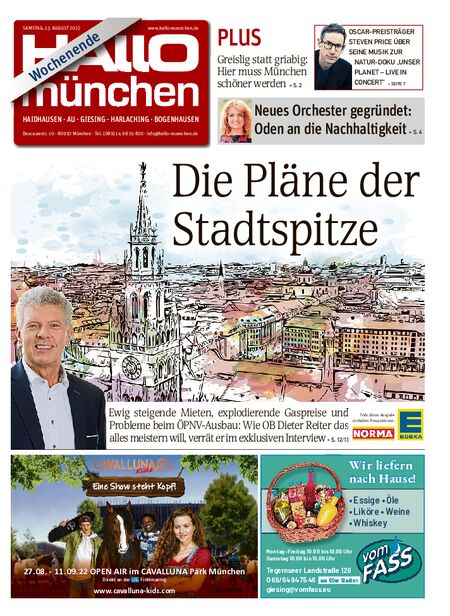 Hallo München Südost Wochenende vom 13.08.2022