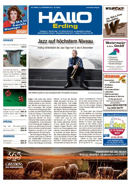 E-Paper für Erding - Meine Anzeigenzeitung