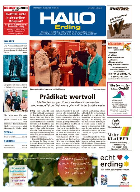 Hallo Erding vom 08.03.2023