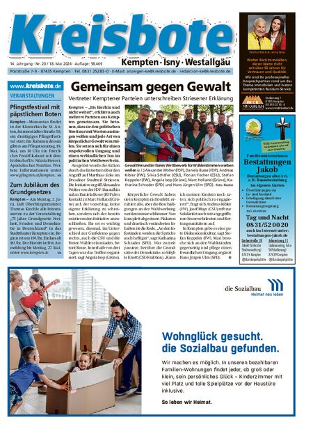 E-Paper Für Kempten - Kreisbote